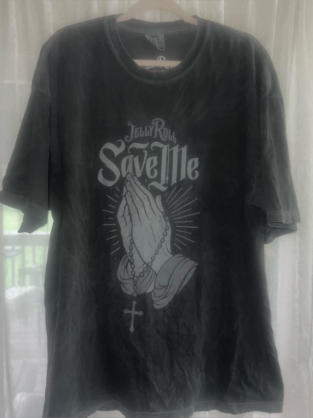 Jelly Roll Somebody Save Me From Myself tee shirt size 3X official merch gray